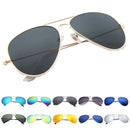 FOENIXSONG 男女时尚太阳镜 飞行员圆形渐变镜片女士眼镜 Oculos Lentes Gafas De Sol