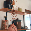 Crystal 7 Chakra Gemstone Wall Room Decor Tree Of Life Window Meditation Hanging Ornament Hanging Home Natural Stone Decoration