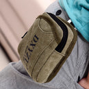 Men Casual Canvas Waist Pack Portable Vintage Coin Purse With Hook Hunting Slingshot Accessory Bag Tactical pack