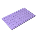 高砖 10个 MOC 板 6 x 10 兼容 3033 拼装颗粒积木零件 DIY积木块科技零件玩具