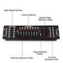 U`King DMX 512控制器192通道DMX控制台舞台灯光控制台，适用于派对DJ迪斯科灯光秀夜总会