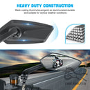 Rear View Mirror Reflector Adjustable Rotatable Handlebar Mirror Clear Rearview Electric Scooter Cycling Bicycle Accessorie