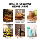 SucceBuy Automatic Liquid Filling Machine Bottle Water Filler Gear Pump Digital Control for Perfume Beverage Olive Oil 50-5000g