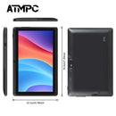 ATMPC 7 inch Tablet Android 11, 3GB RAM+32GB ROM, Quad-Core, 3500mAh, WIFI, BT 4.2, 1024*600 Resolution HD IPS Display Tablet PC
