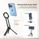 Ulanzi MA30 Carabiner-Mounted Phone Tripod Horizontal Vertical Dual-sided Magnetic Phone Holder for Vlog Live Streaming Online