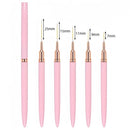 Ultra Fine Nail Art Liner Brushes Set, Professional Thin Line Painting Pens, Manicure Tools for Nail Art Design & Detail Drawing
