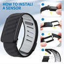 SportFlex Wrist Band Waterproof Sweatproof Silicone Strap Replacement Fitness Tracking Strap Band for Whoop 4.0Heart Rate Sensor