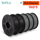 The Stratum Forge | SUNLU 5KG Professional-Grade 3D Printing Filament Bundle