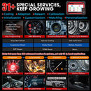2025 LAUNCH X431 CRP919E BT Car Diagnostic Tools CAN FD/DOIP Auto OBD OBD2 Scanner All System Bidirectional 31+ Reset ECU Coding