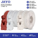 JAYO 3D Filament High Speed PLA Marble 5.5KG HSPLA MB 1.75mm Neatly Wound Good Toughness Colorful for FDM 3D Printing Materials