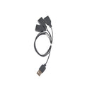 BRIKSMAX Light Accessories Black One to Seven USB Port Usb Hub for Building Block Led Light Kit 10220 42083 10260 10255