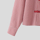 INCERUN Men Plaid Shirt Lapel Long Sleeve Patchwork Loose Men Clothing Streetwear 2026 Spring Fashion Casual Tops Male Shirts