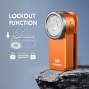 Wurkkos HD03 Clip Light 680LM USB C Rechargeable Pocket Flashlight Mini Spotlight/Flooglight Portable EDC RGB Torch with Magnet