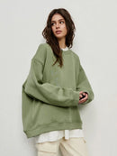 Wolfeel Oversized Hoodies & Sweatshirts for Women Autumn Winter Thick Warm Fleece Sweatshirt Girls Streetwear Loose Pullovers
