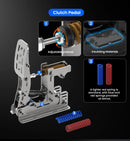 The Sim Commander | Hydraulic Sim Racing Pedal System with Haptic Vibration