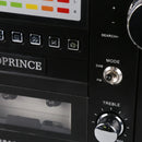 GPO Brooklyn Retro Boombox | Cassette Player, CD Player, Bluetooth Speaker, FM Radio, Portable Stereo System