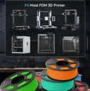 The Molten Spool | High-Speed Matte PETG Filament 1.75mm, 5-Roll Set