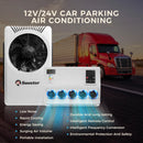 12V 24V电动顶置空调房车空调，拖车驻车空调自动恒温
