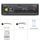 Podofo In-Dash 1DIN MP3 Player 12V Remote Control FM Car Radio Bluetooth Audio Music Stereo USB/SD/AUX-IN Support TF Card RCA