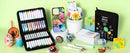 Ohuhu Nahuku Direct-ink Acrylic Markers Acrylic Paint Markers Direct Liquid Flexible Brush Tip High Opacity Paint Pens Lightfast