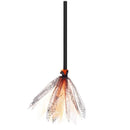 Halloween Party Witch Broom Kids Plastic Cosplay Flying Broomstick Props For Masquerade Halloween Cosplay Costume Accessories