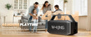The D9 Thunder | 100W Peak Portable Bass Bluetooth Speaker, IPX6 Waterproof