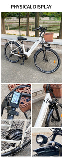 The Volt Nomad | 48V Urban Commuter eBike — 10.4Ah Removable Battery, 250W Motor
