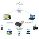 150Mbps 迷你 USB 无线 WiFi 适配器 Wi-Fi 网络 LAN 卡 802.11b/g/n RTL8188 适配器网卡 适用于台式电脑 批发