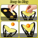 Outdoor Parent-Child Throwing & Catching Ball Game Set - Sports Fitness Hand Grip Ball Racket for Adults & Kids - Fun Toy Gift f