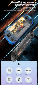 R50S Retro Handheld Console Classic Game 5.1 inch HD IPS Screen Portable Video Player Built-in WIFI 4200mAh Boy Best Gift