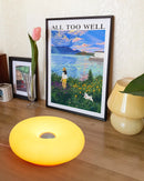 Bauhaus Table Lamp USB Plug Bedroom Bedside Lamp Living Room Dining Room Decoration Donut Ambient Light
