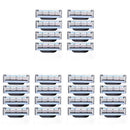 8-48pcs Stainless Steel Shaver Cutting Head 3 Layer Safety Razor for Gillette Mach 3 Replacement Refills Manual Razor Blades Gif