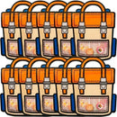 Cute Cartoon Sealed Bags Schoolbag Cats Candy Snack Plastic Packaging Bag Self-lock Zipper Birthday Festival Party Kids Gift Bag