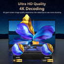 4K 电影投影仪 2200 ANSI 自动对焦 原生全高清 5G Wifi 安卓电视 家庭影院 日光 HDR 视频投影仪