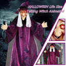 The Hollow Choir | 180 cm Animatronic Talking Witch with Moving Mouth