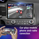 Srnubi 10" Android 12 Carplay Car Stereo Radio for Honda Civic 8 2005 - 2012 Multimedia Player Navigation GPS 2 Din 4G Audio DVD