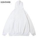 Vintage Mens Hoodie Sweatshirt Y2K Grunge Hip Hop Ripped Embroidery Teeth Patch Hooded Streetwear Harajuku Punk Gothic Pullover