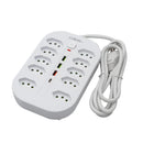Line Filter, Electric Extension, Socket Extension, Socket Adapter, From Brazil, Coibeu, 10A, 110-220V, Usb Socket
