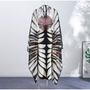 Holiday Loose Striped Long Dress Women Halter Batwing Sleeve Backless Lace Up Chic Party Dresses 2026 Summer Vacation Beach Robe