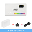 Ulanzi VL120 RGB 柔光罩补光灯 2500-9000K CRI 95+ 3100mAh 摄影灯 摄像灯 手机补光灯