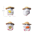 Car Decoration Hamster Car Accessories Window Center Console Cute Doll Car Interior Pendant Auto Dashboard Cool Decoration
