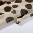 Polka Dots Print Detachable Scarf Sling Dress 2026 New Ladies Slim V-neck Spaghetti Strap Long Robes Women's Beach Dresses