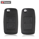 YIQIXIN Remote Car Key Shell Fob Cover Case For Chery Tiggo A5 A1 E5 A3 Fulwin Cowin EASTER Models 2009 Key Flip No Logo Uncut