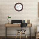 Wall Clock 12 Inch 12 Inch Wall Clock Outdoor Indoor Round Office Home School Clock Battery Operated Decorative Clocks With