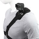 适用于GoPro Hero 11 10 9 8 7 6 5 4 3+ 3 Black Edition 小蚁 的 360° 肩带安装胸带适配器