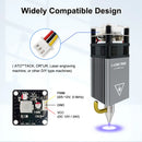 LASER TREE 5W Laser Module with Assist Laser 450nm Blue Laser Head for DIY Laser Wood CNC Cutter Engraving Tool Head and Accesso