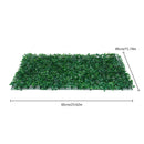 The Evergreen Veil | 60×40cm Artificial Boxwood Hedge Privacy Screen Panels, 12-Piece Set