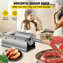 SucceBuy 3L/5L/7L/7.8L卧式香肠灌装机带5个灌肠嘴厨房电器家用灌肠器热狗机