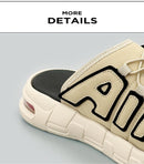 Men's Sport Slippers Summer Sandals Thick Sole Beach Flip-flops Flats Outdoor Breathable Sneaker Size 40-49 Big Fat