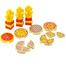 City Food Hamburger Fries Accessories Friends MOC Building Blocks Drinks Fruit Vegetable Bread Fish Bottle Parts MOC Brick Leduo